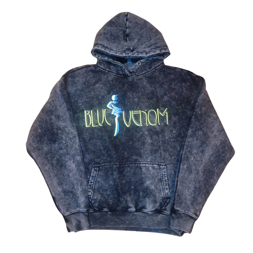 Hoodie (Black Stonewashed)