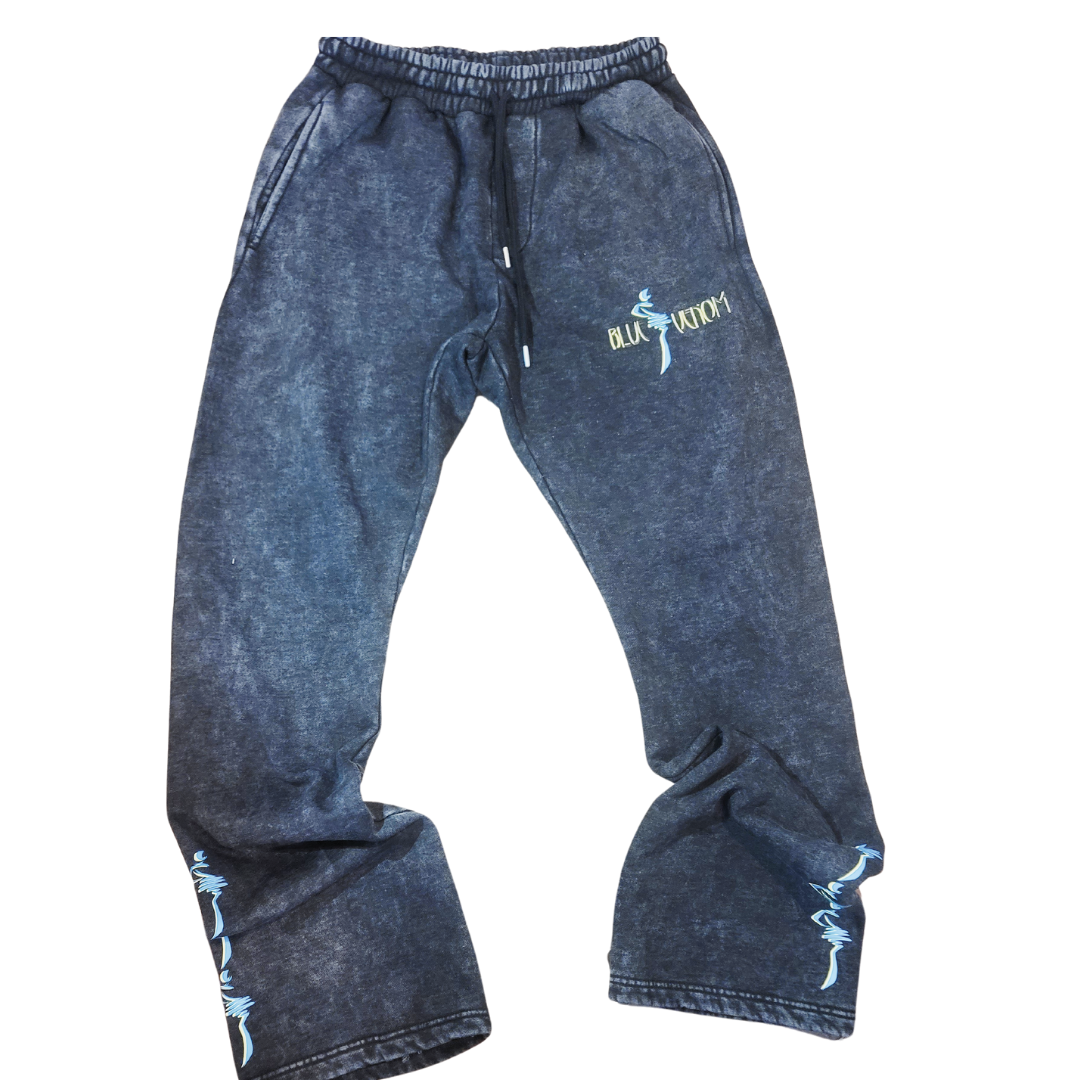 Stacked Sweatsuit Pants