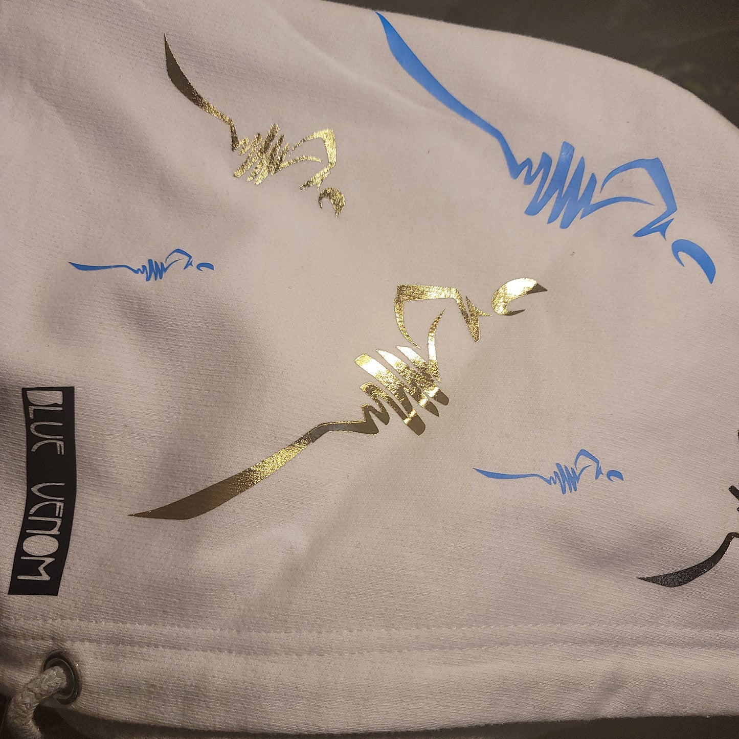 SCARFACE HOODIE (Smoke & White)