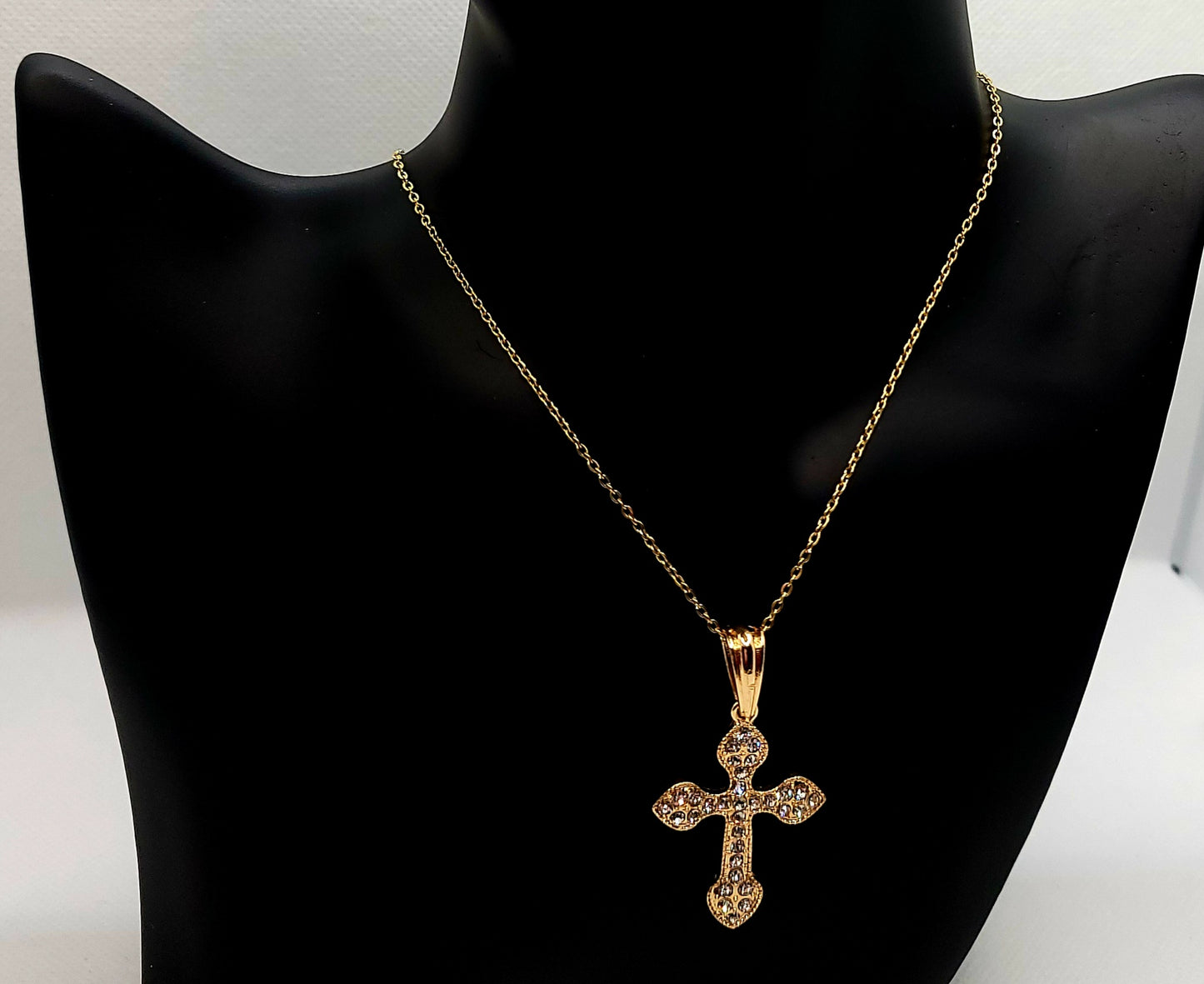 Gold Cross Necklace