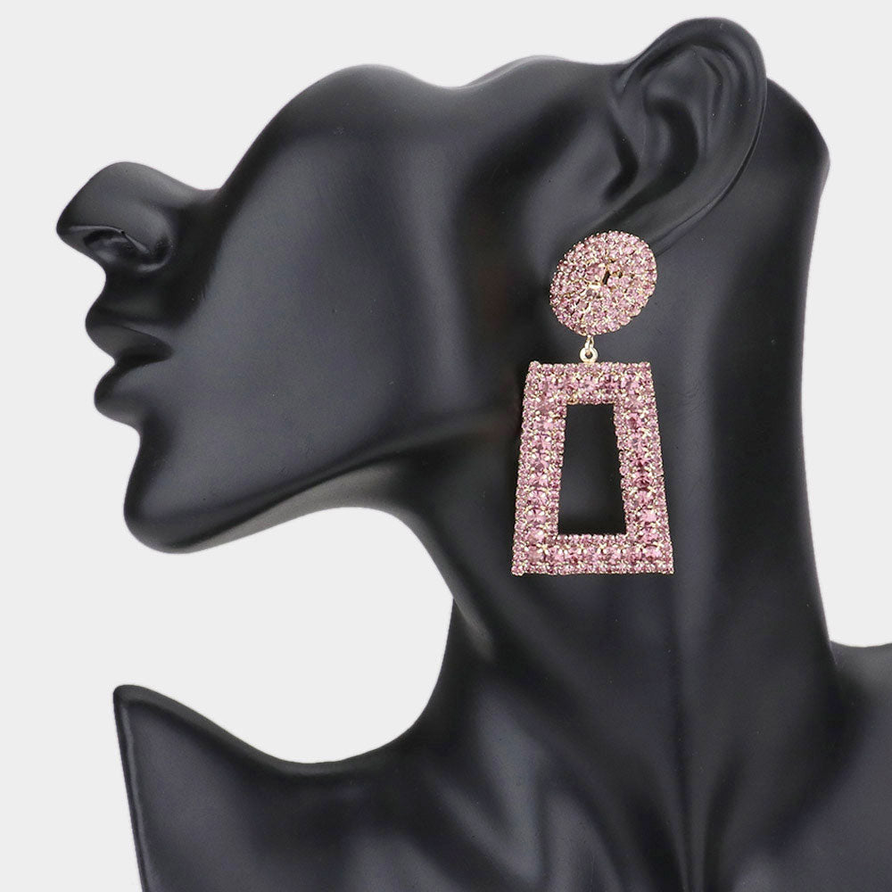 Rectangle Evenings Earrings