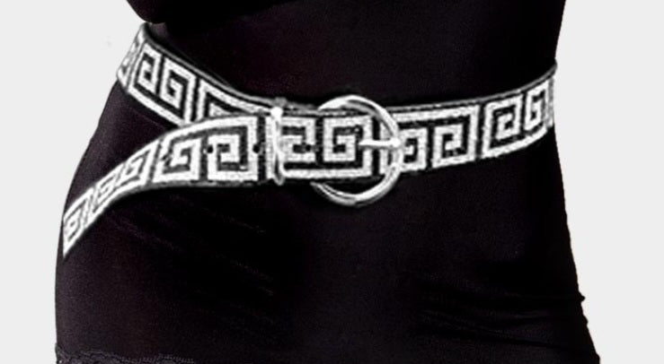 Greek Pattern Belt